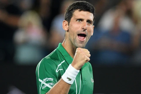 Novak Djokovic vào chung kết Australian Open 2020. (Nguồn: Guardian)