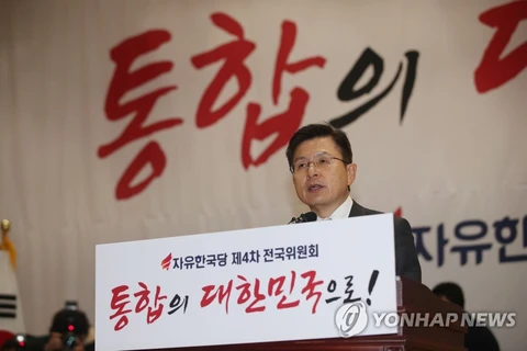 Chủ tịch LKP Hwang Kyo-ahn. (Nguồn: Yonhap)
