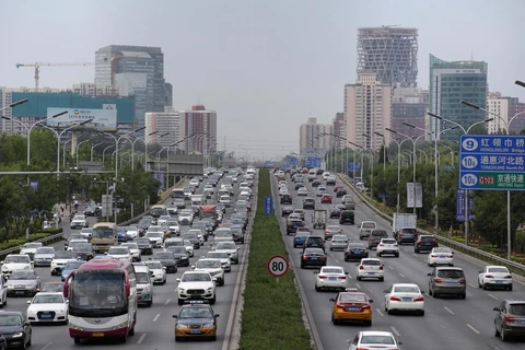 Giao thông tại Bắc Kinh. (Nguồn: Reuters)