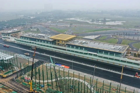 Công tác chuẩn bị Vietnam Grand Prix đang được đẩy nhanh tiến độ. (Ảnh: PV/Vietnam+)