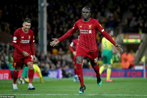 Mane mang chiến thắng về cho Liverpool. (Nguồn: Getty Images)