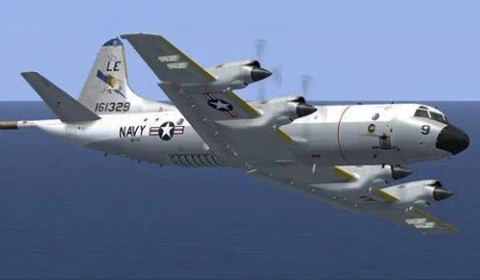 Máy bay giám sát trên biển P-3C của Hải quân Mỹ. (Nguồn: taiwannews)