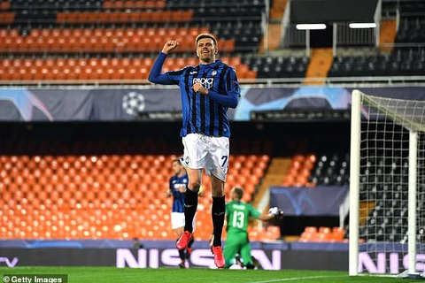 Josip Ilicic ghi 4 bàn giúp Atalanta chiến thắng.