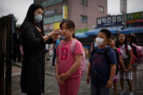 Trẻ em Hàn Quốc. (Nguồn: AFP)