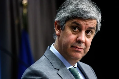 Chủ tịch nhóm các bộ trưởng tài chính Khu vực Eurozone Mario Centeno. (Nguồn: CNBC)