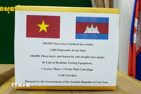 [Video] Campuchia cảm ơn Việt Nam đã hỗ trợ thiết bị chống dịch