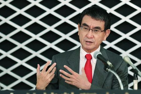 Bộ trưởng Quốc phòng Nhật Bản Taro Kono. (Nguồn: nippon)