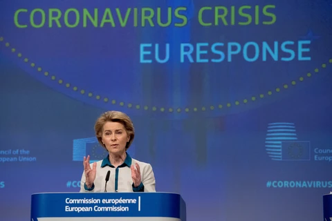 Chủ tịch EC Ursula von der Leyen. (Nguồn: euobserver)