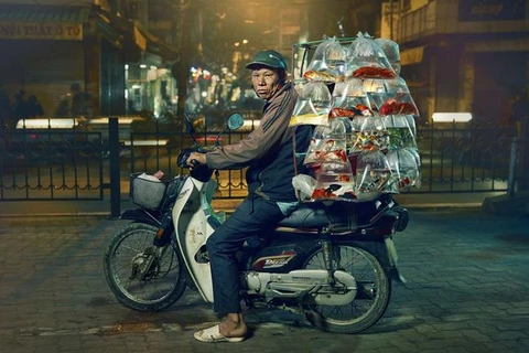 'Xe bán cá cảnh rong' ở Việt Nam chiến thắng giải thi ảnh tại Mỹ