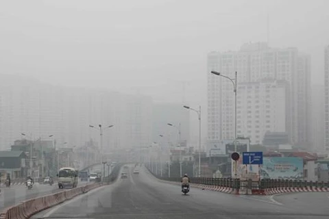[Video] Nồng độ bụi tăng cao, không khí Hà Nội lại bị ô nhiễm