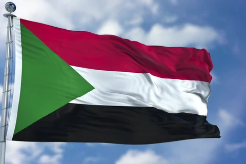 Quốc kỳ Sudan.