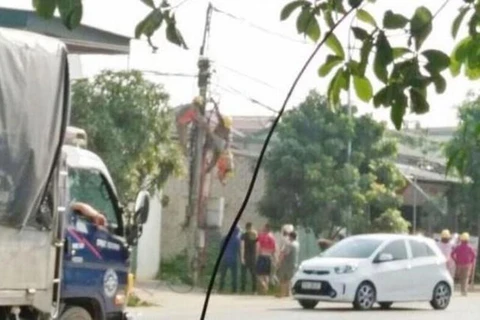 Nghệ An: Một nhân viên Điện lực thành phố Vinh bị điện giật tử vong