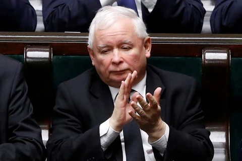 Lãnh đạo đảng Pháp luật và Công lý (PiS) cầm quyền của Ba Lan Jaroslaw Kaczynski. (Nguồn: wkzo.com)