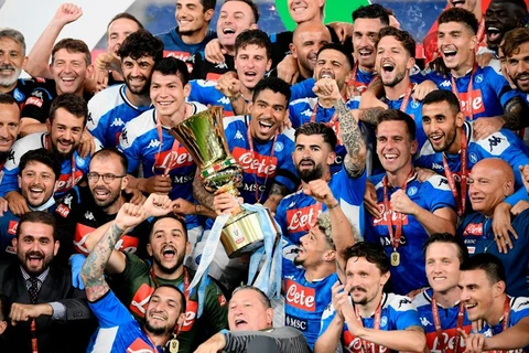 Napoli giành chức vô địch Coppa Italia. (Nguồn: Sky)