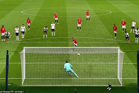 Hình ảnh đáng nhớ ở trận Tottenham 'đại chiến' Manchester United