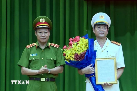 Đại tá Lê Hồng Nam giữ chức vụ Giám đốc Công an Thành phố Hồ Chí Minh