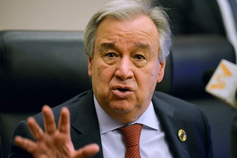 Tổng thư ký Liên hợp quốc Antonio Guterres. (Nguồn: ndtv)