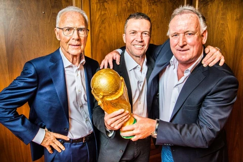 Franz Beckenbauer, Lothar Matthäus và Andreas Brehme. (Nguồn: Bild)