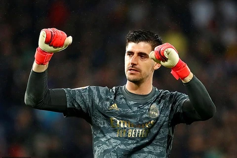 Courtois đang có phong độ ấn tượng trong màu áo Real.