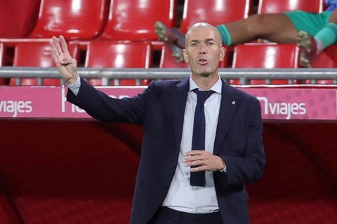 Zidane và Real đang rất gần với chức vô địch La Liga mùa này. (Nguồn: AFP)