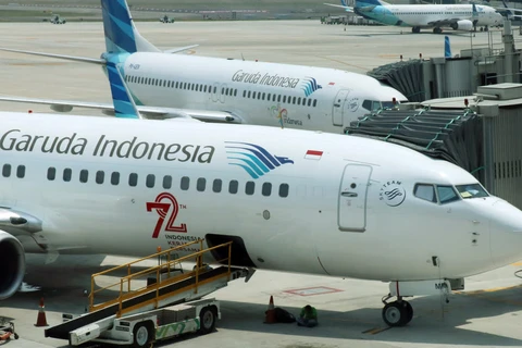 Máy bay của hãng hàng không Garuda Indonesia. (Nguồn: nikkei)