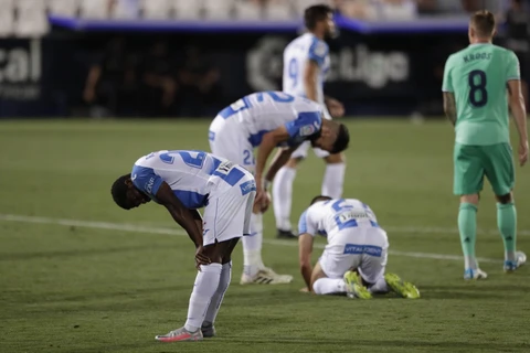 Leganes xuống hạng sau trận hòa Real Madrid. (Nguồn: Getty Images)