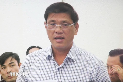 Ông Dương Chí Bình, Phó Chủ tịch Ủy ban Nhân dân thành phố Bạc Liêu. (Ảnh: Huỳnh Sử/TTXVN)
