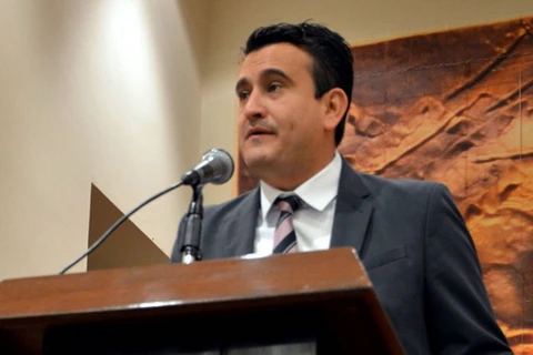 Bộ trưởng Năng lượng Bolivia Rodrigo Guzman. (Nguồn: opinion.com.bo)