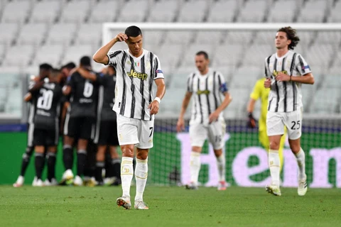 Cận cảnh Juventus ngậm ngùi chia tay Champions League