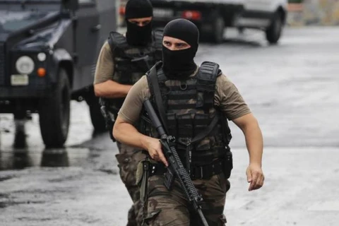 Lực lượng chống khủng bố Thổ Nhĩ Kỳ. (Nguồn: AP)