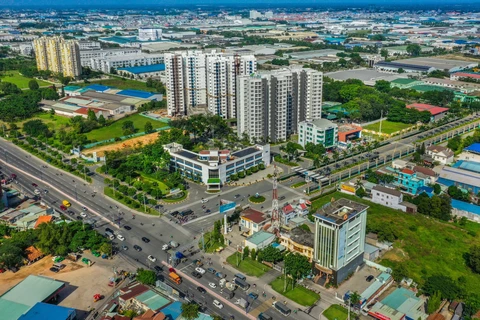 Một góc Khu công nghiệp Việt Nam-Singapore (VSIP1), thành phố Thuận An, tỉnh Bình Dương. (Ảnh: Chí Tưởng/TTXVN)