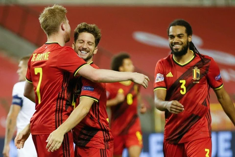 Bỉ giành chiến thắng đậm trước Iceland. (Nguồn: Getty Images)