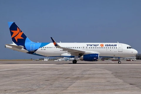 Máy bay của hãng hàng không Israir. (Nguồn: routesonline)
