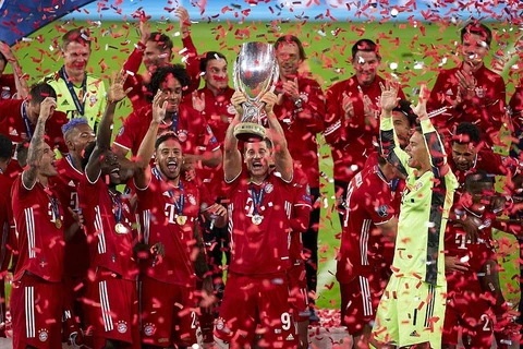 Bayern Munich giành Siêu cúp châu Âu. (Nguồn: Getty Images)
