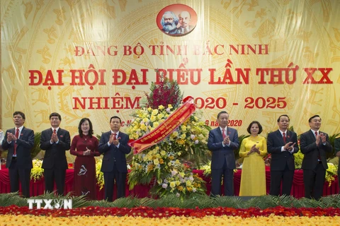 [Photo] Khai mạc Đại hội đại biểu Đảng bộ tỉnh Bắc Ninh lần thứ XX