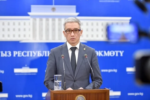 Phó Thủ tướng Erkin Asrandiev. (Nguồn: akipress)