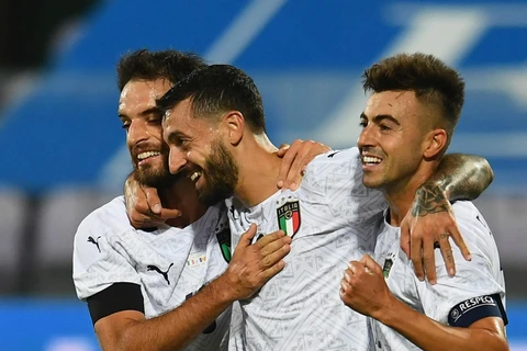 Italy có chiến thắng đậm 6-0 trước Moldova. (Nguồn: Getty Images)
