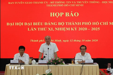 444 đại biểu dự Đại hội Đảng bộ Thành phố Hồ Chí Minh lần thứ XI