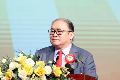 Ông Thào Xuân Sùng, Chủ tịch Hội Nông dân Việt Nam. (Ảnh: Thống Nhất/TTXVN)