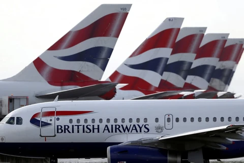 Máy bay của hãng British Airways. (Nguồn: Reuters)