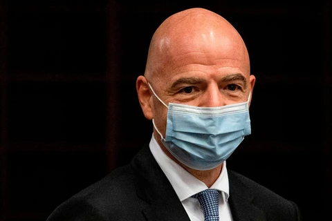 Chủ tịch FIFA Gianni Infantino mắc COVID-19. (Nguồn: skysports)