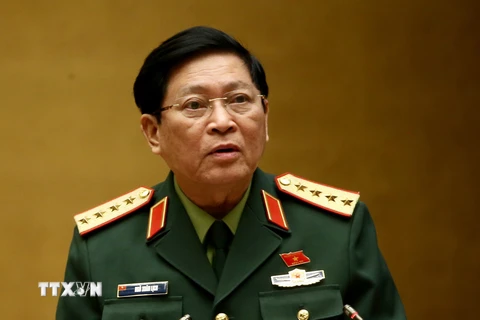 Bộ trưởng Quốc phòng Việt Nam điện đàm với Bộ trưởng Quốc phòng LB Nga