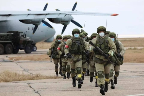 Lực lượng gìn giữ hòa bình Nga. (Nguồn: defence-blog.com)