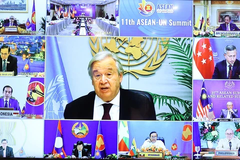 Hội nghị Cấp cao ASEAN-Liên hợp quốc lần thứ 11. (Ảnh: Thống Nhất/TTXVN)