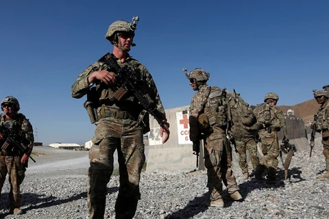 Binh lính Mỹ ở Afghanistan. (Nguồn: AP)