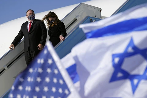 Ngoại trưởng Mỹ Mike Pompeo bắt đầu thăm Cao nguyên Golan