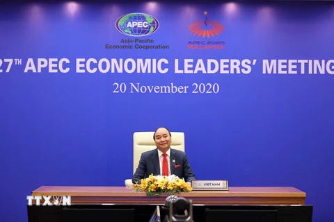 Thủ tướng Nguyễn Xuân Phúc dự Hội nghị Cấp cao APEC lần thứ 27