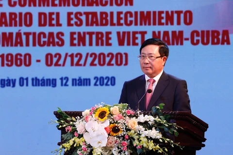 Míttinh kỷ niệm 60 năm thiết lập quan hệ ngoại giao Việt Nam-Cuba 