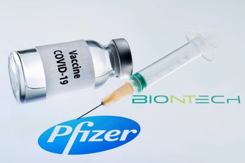 Vaccine ngừa Covid-19 của Pfizer/BioNtech. (Ảnh: AFP/TTXVN)