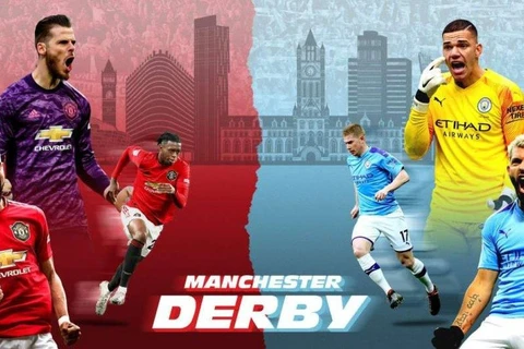 Derby Manchester hứa hẹn sẽ rất kịch tính. (Nguồn: sportco.io)
